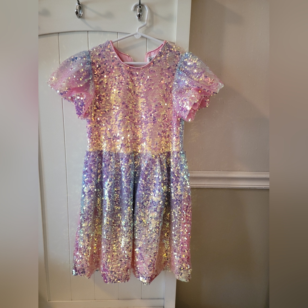 Lola + The Boys Ombre Sequin Dress 12